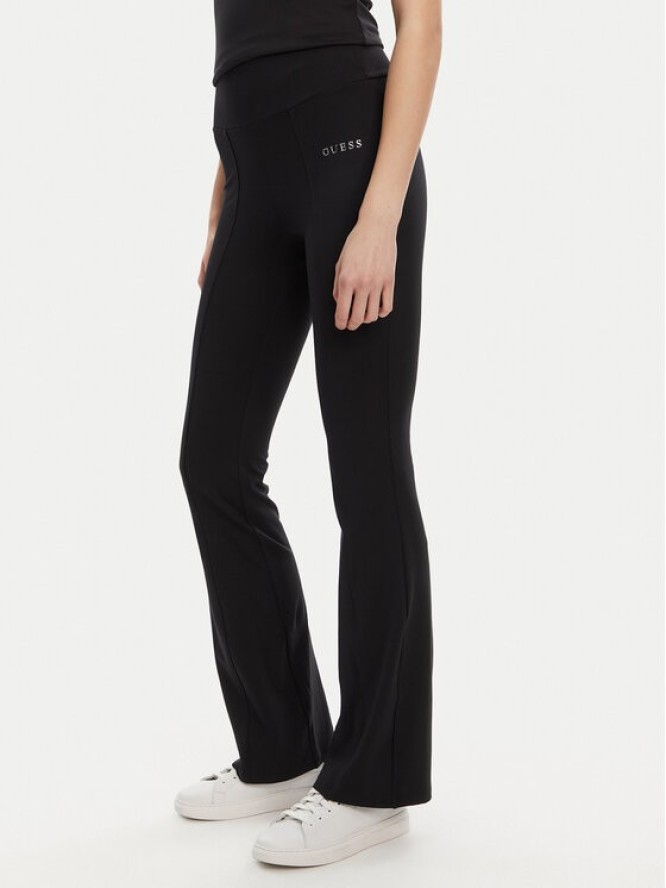 Guess Spodnie dresowe V5RB15 KCD02 Czarny Regular Fit