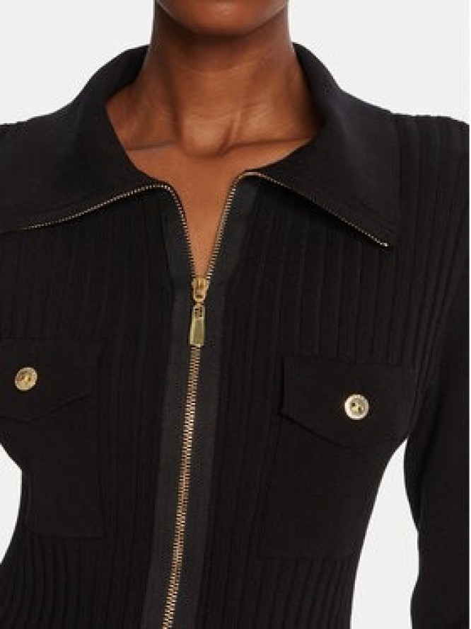 LOLA CASADEMUNT Kardigan LF2511007 Czarny Slim Fit