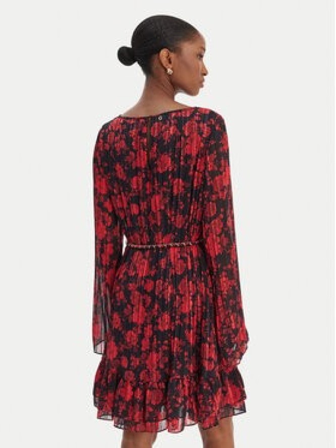 Guess Sukienka codzienna W6RK37 WJ712 Czerwony Regular Fit