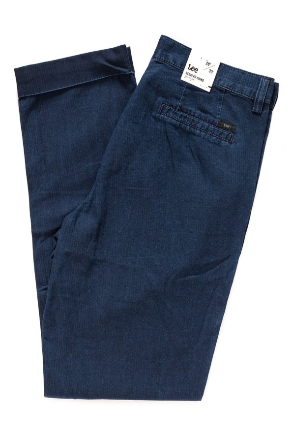 SPODNIE LEE DAMSKIE REGULAR CHINO L30OJVMB 112106551