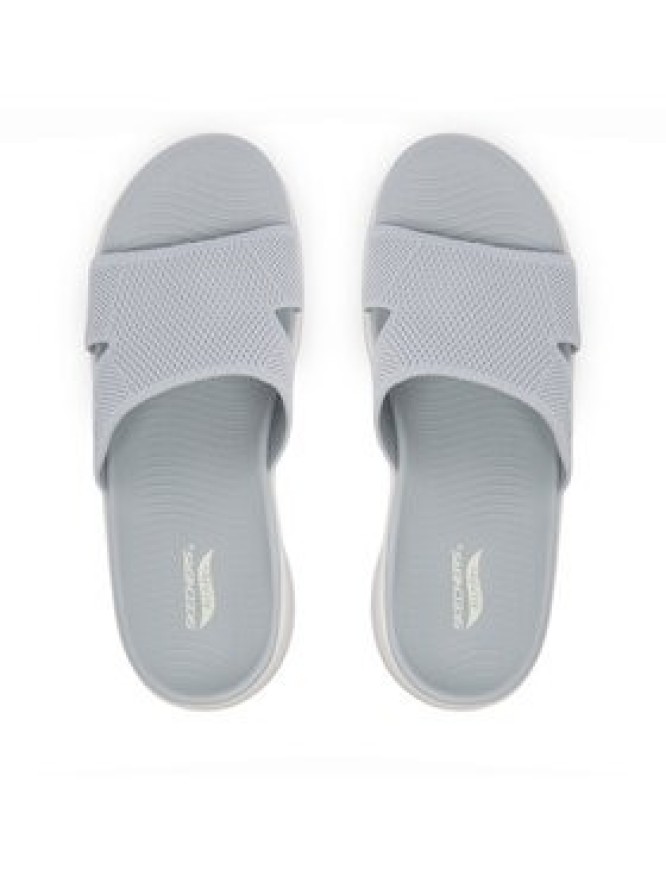 Skechers Klapki Gowalk Arch Fit 2.0 - Dakota 140865/LTGY Szary