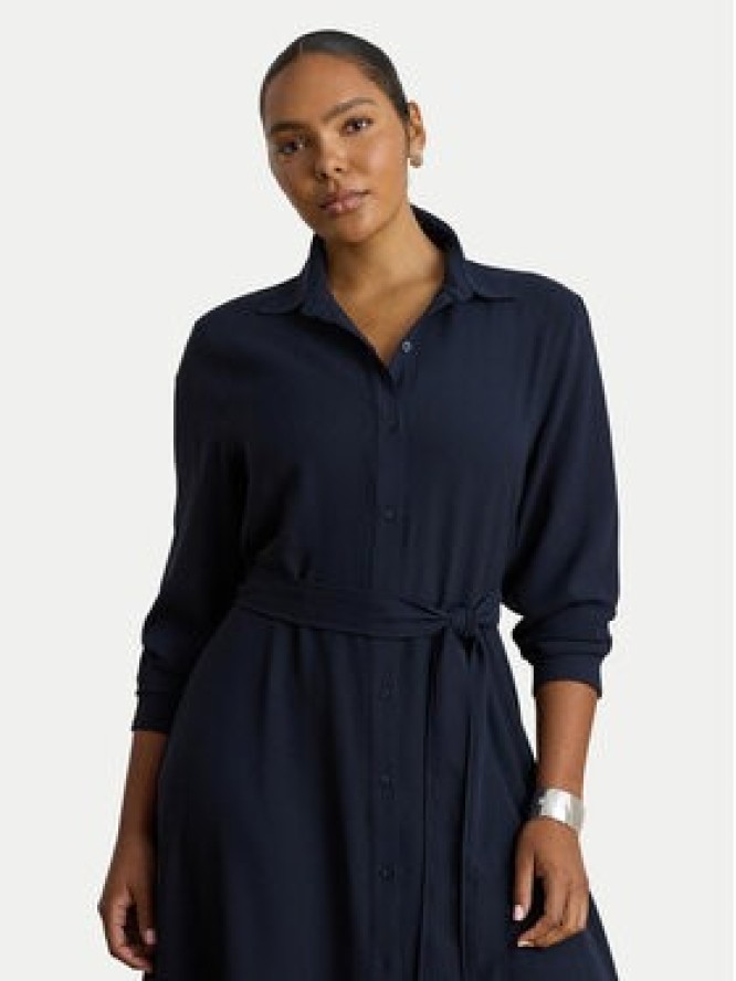 LAUREN RALPH LAUREN Sukienka koszulowa 200P14803001 Granatowy Regular Fit