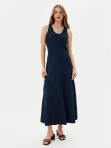 Tommy Hilfiger Sukienka letnia WW0WW46171 Granatowy Regular Fit