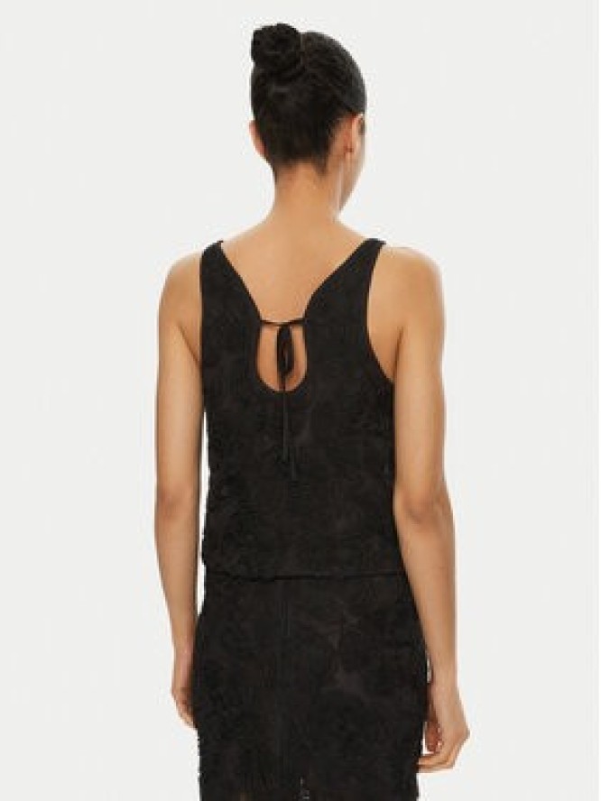 ROTATE Top 113614 Czarny Regular Fit