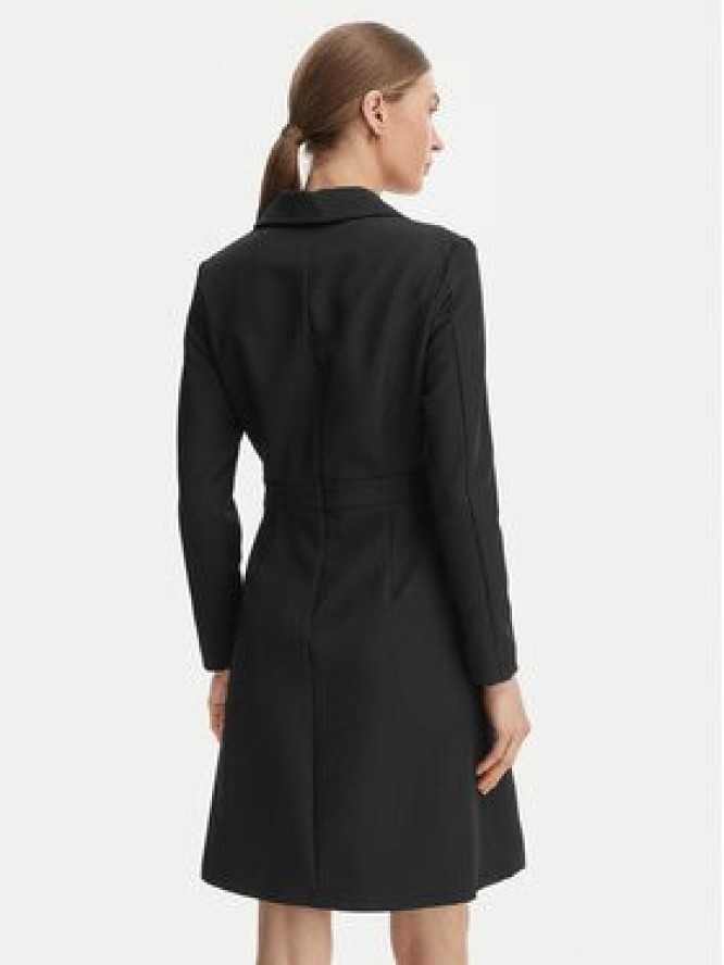 Rinascimento Sukienka koktajlowa CFC0127909003 Czarny Regular Fit