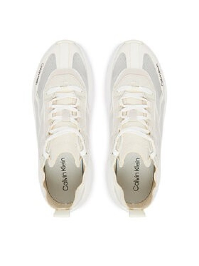 Calvin Klein Sneakersy Chunky Run Ckstripe Lup Rip HW0HW03005 05Z Czarny