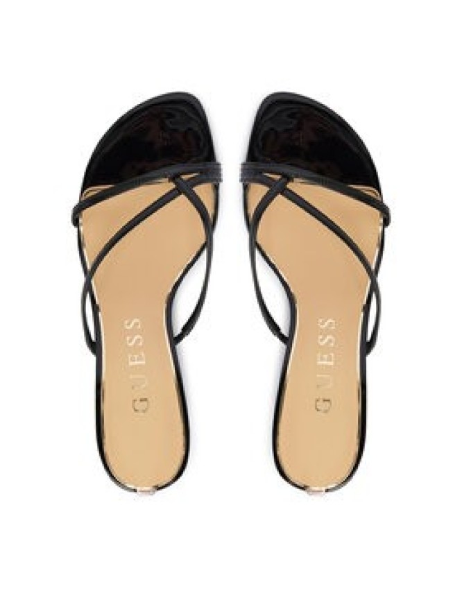 Guess Sandały FLJGZY PAF03 Czarny