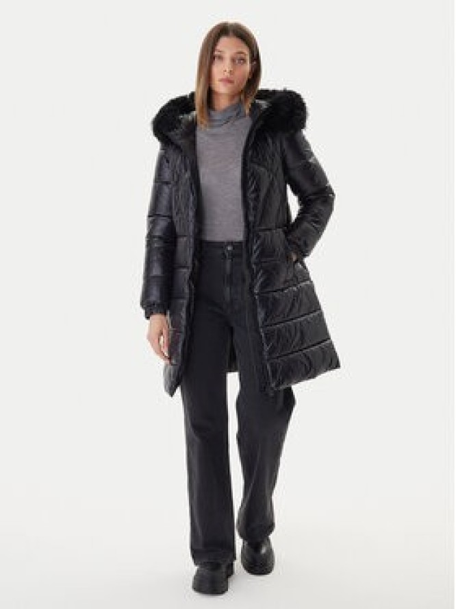 Geox Kurtka zimowa Backsie W5628H T3121 F9000 Czarny Regular Fit