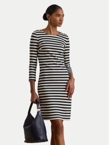 LAUREN RALPH LAUREN Sukienka codzienna 200P03678001 Granatowy Regular Fit