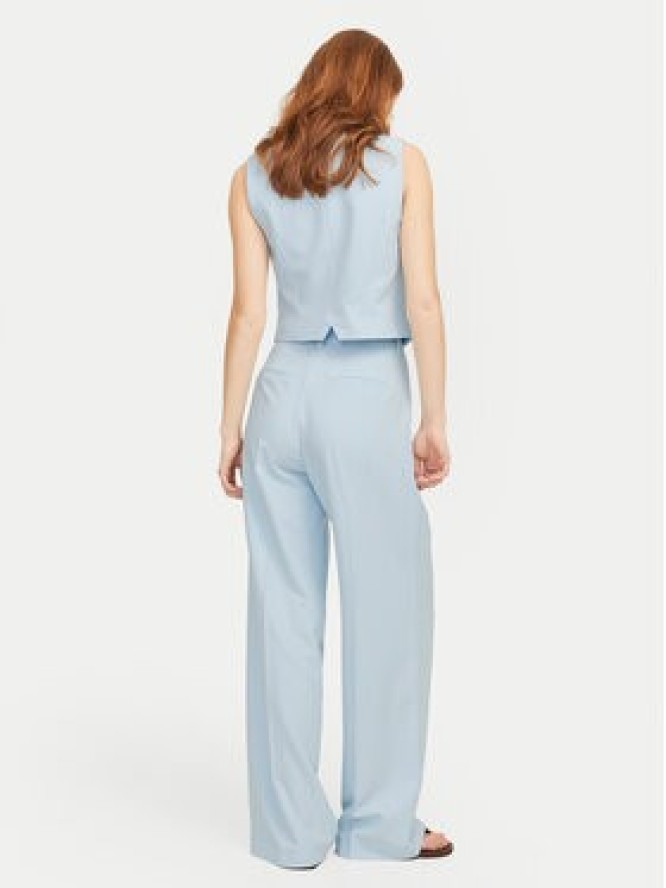 JJXX Spodnie materiałowe Ellis 12248958 Błękitny Wide Leg