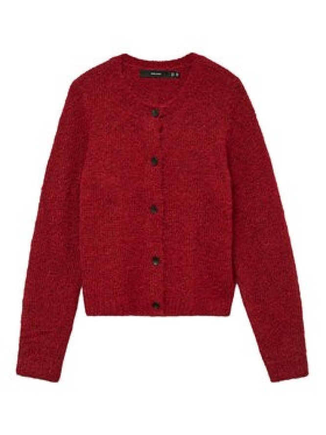 Vero Moda Kardigan Novah 10320496 Czerwony Regular Fit