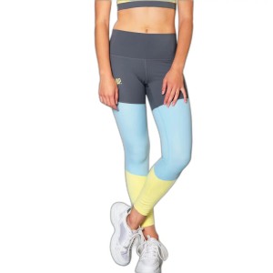 Legginsy trójkolorowe damskie Snap Climbing