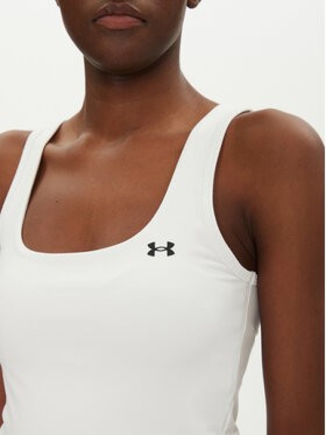 Under Armour Top Motion 6007656 Biały Slim Fit