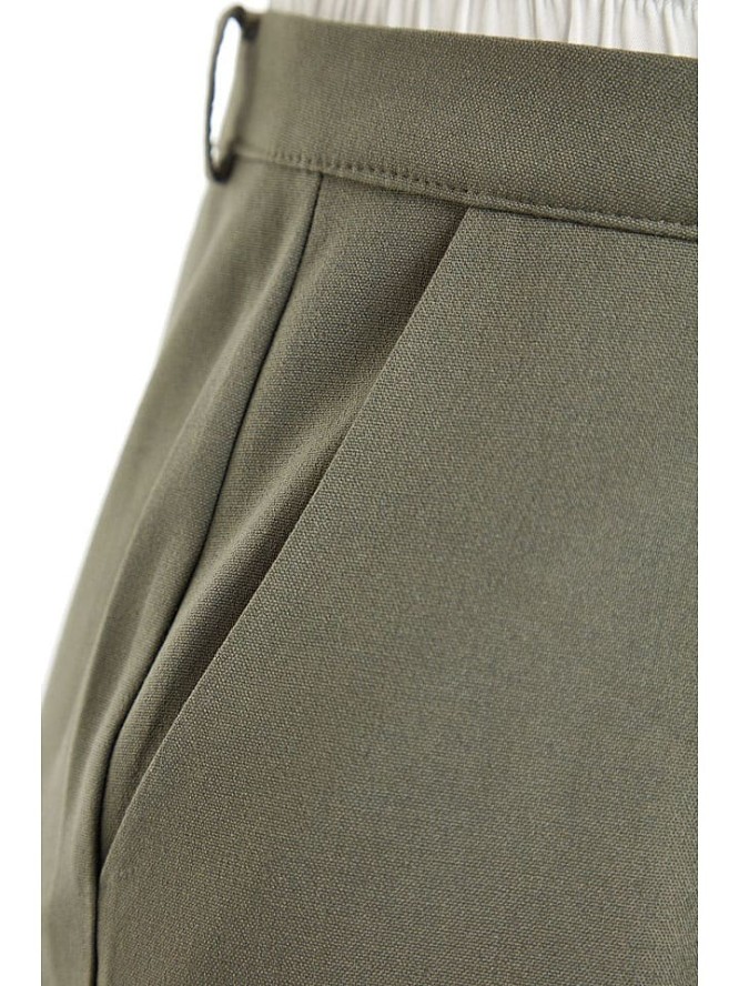 trendyol Spodnie w kolorze zielonym rozmiar: 36