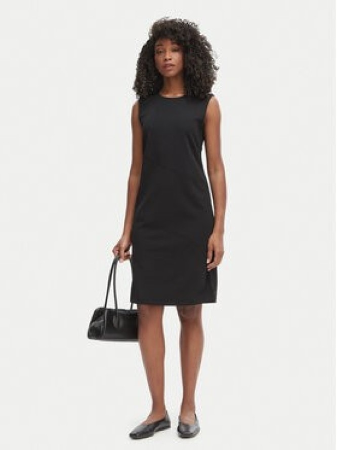Calvin Klein Sukienka codzienna LV044F215G Czarny Regular Fit