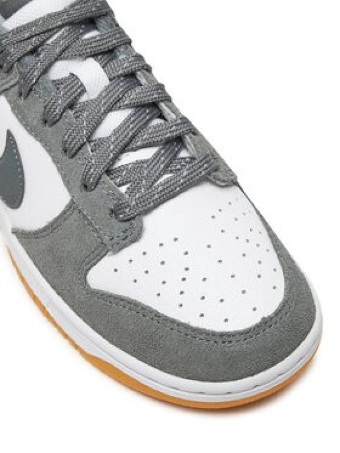 Nike Sneakersy Dunk Low FV0389 100 Szary