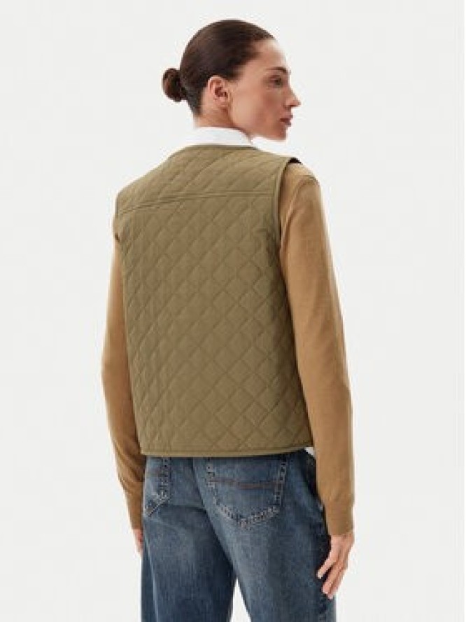 Barbour Bezrękawnik LGI0194GN32 Zielony Regular Fit