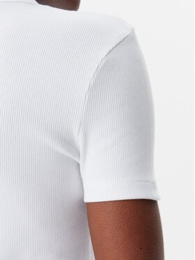 Calvin Klein Jeans T-Shirt J20J225245 Biały Slim Fit