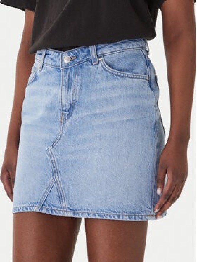 HUGO Spódnica jeansowa Gatalie 50559749 Niebieski Regular Fit