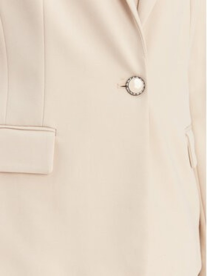 Guess Marynarka W6RN54 KCMU2 Beżowy Regular Fit