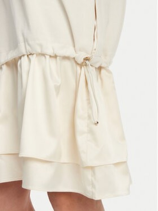 JOOP! Sukienka codzienna 58 252JE58Tsuki 30046247 Écru Regular Fit