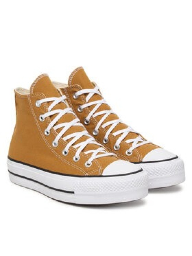 Converse Trampki Chuck Taylor All Star Lift Platform A16103C Pomarańczowy