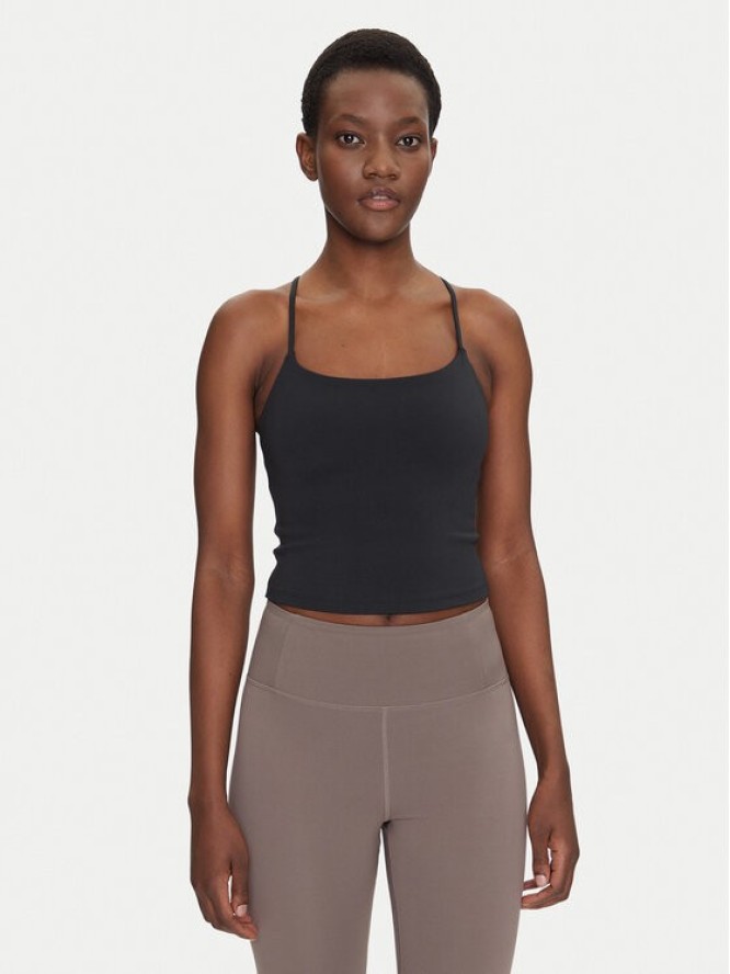 Girlfriend Collective Top Float Willa 1031 Czarny Slim Fit