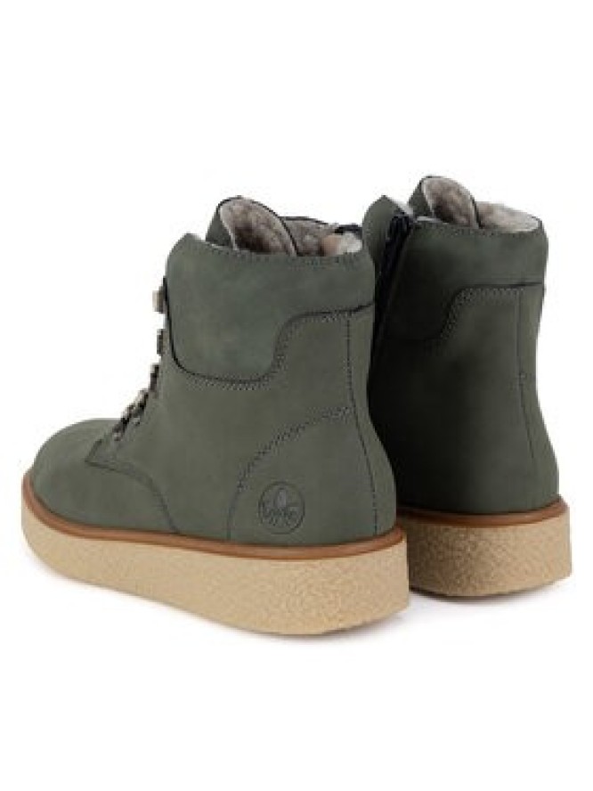 Rieker Botki Y0033-54 Zielony