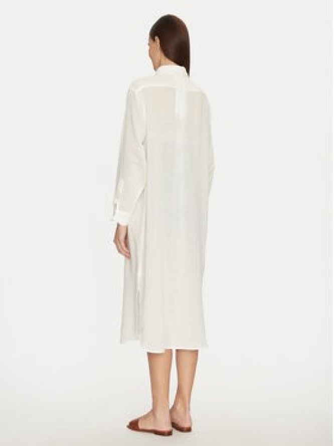 Polo Ralph Lauren Sukienka koszulowa 21564379 Écru Regular Fit