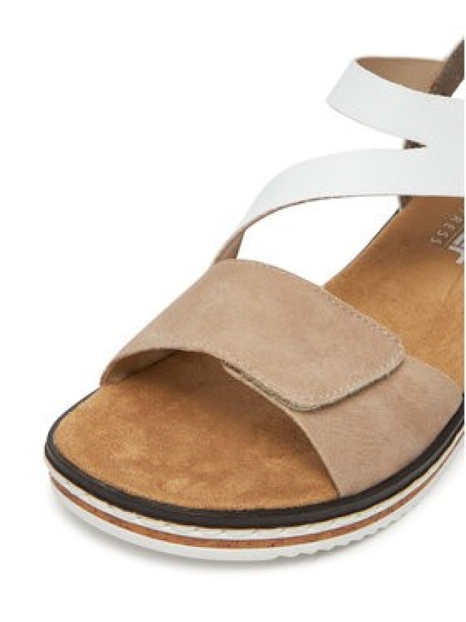 Rieker Sandały CEO-V3660-60 Biały