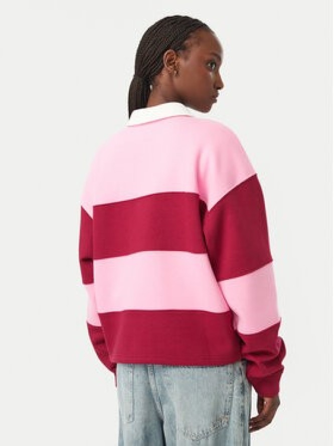 Roxy Bluza Lineup ERJFT05113 Różowy Oversize
