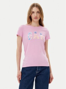 Gap T-Shirt 776775-06 Różowy Regular Fit