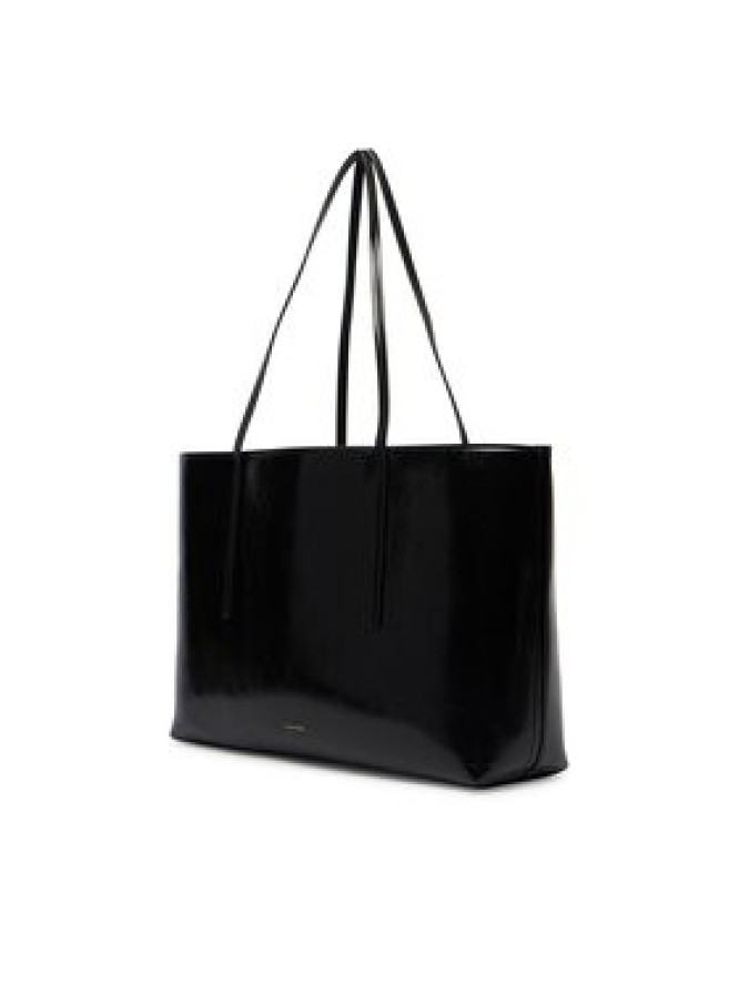 Calvin Klein Torebka Foil Logo Glossy LV04F3537G Czarny
