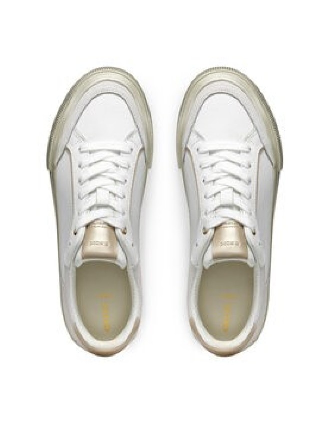Geox Sneakersy D Emmeleny D550UC 08554 C1327 Biały