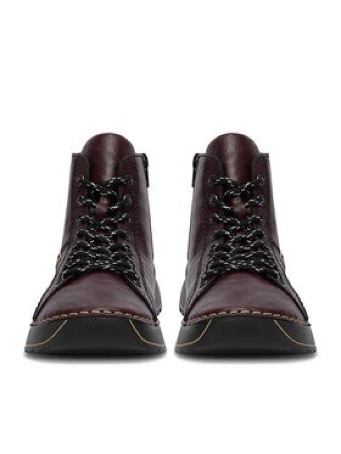 Rieker Trzewiki CEO-71510-30 Bordowy