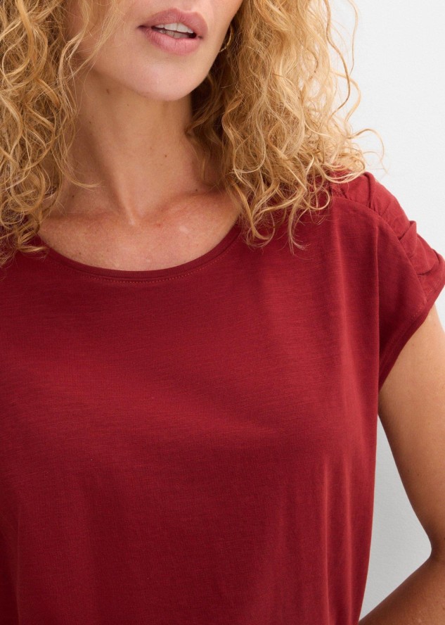 T-shirt boxy, krótki rękaw