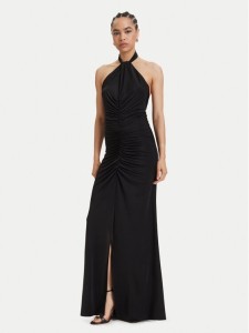 ACCESS FASHION Sukienka wieczorowa 63-3336-326 Czarny Regular Fit