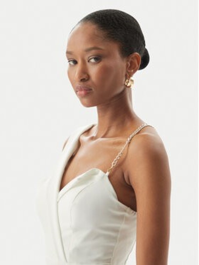 Rinascimento Kombinezon CFC0019922002 Biały Regular Fit