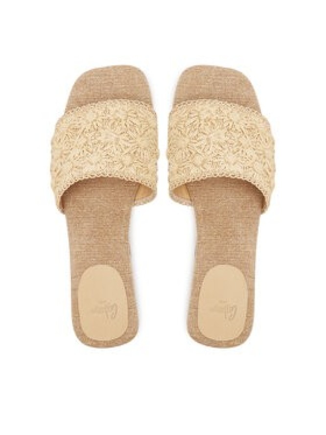 Castañer Klapki Pisa 025564 Beżowy