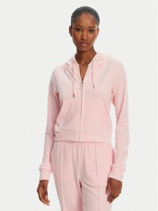 Juicy Couture Bluza Madison JCWA122001 Różowy Slim Fit