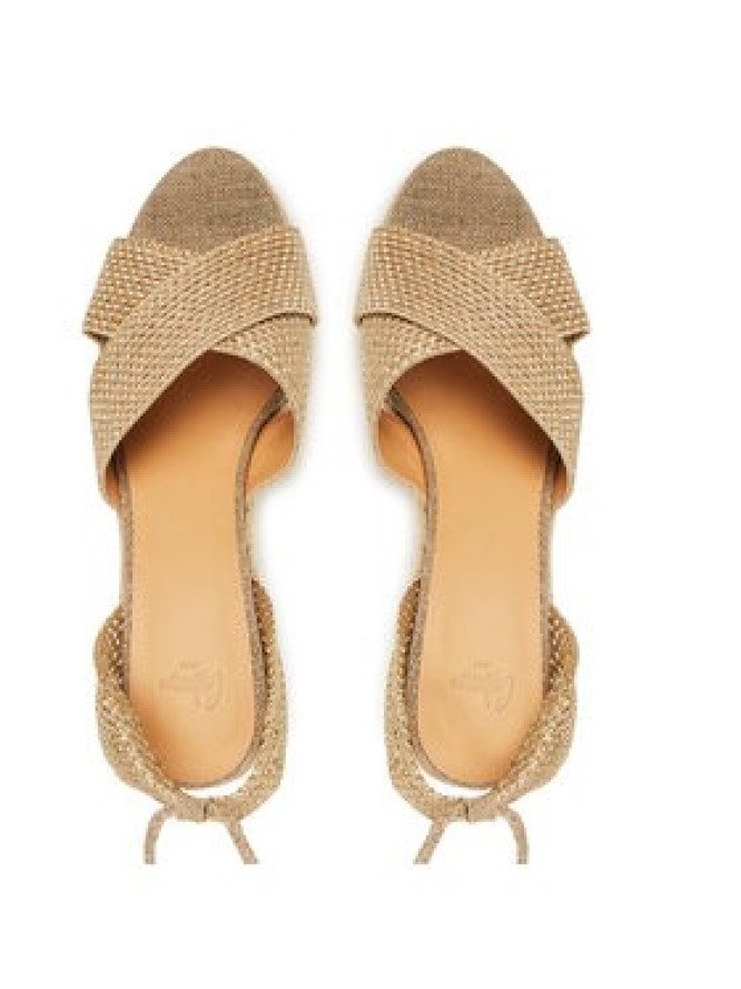 Castañer Espadryle Becca/8/256 025534 Beżowy