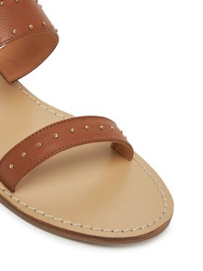 TWINSET Sandały 251GCJ04C Brązowy