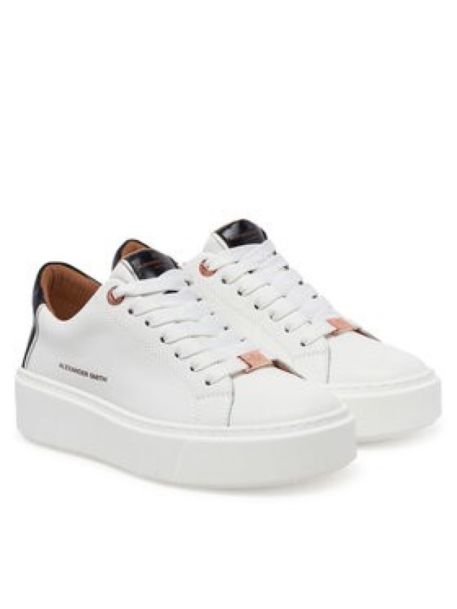 Alexander Smith Sneakersy London ALBBLHW 8402 Biały