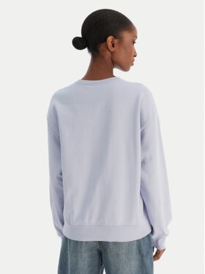 Calvin Klein Jeans Bluza Monologo LV047B234G Fioletowy Regular Fit