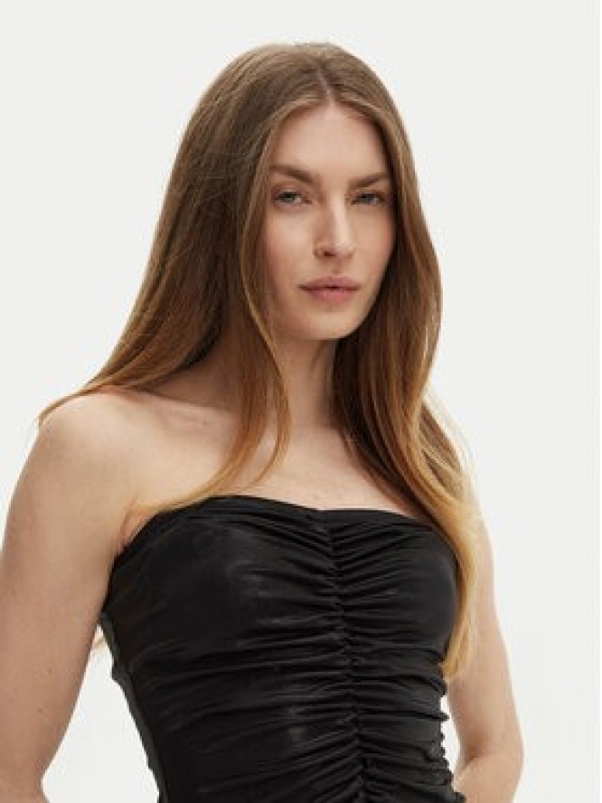 NORMA KAMALI Sukienka koktajlowa ST3243LMD89001 Czarny Slim Fit