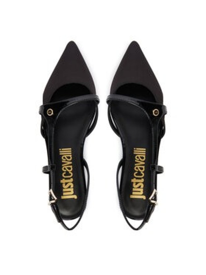 Just Cavalli Baleriny 80RA3S78 ZSE33 Czarny