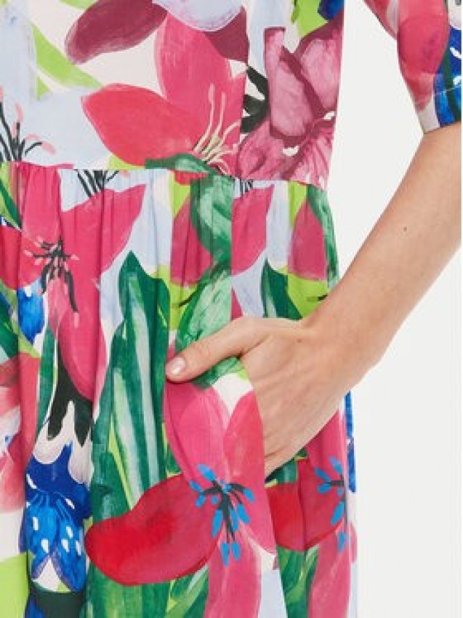 Tatuum Sukienka letnia Netuno T2511.209 Kolorowy Regular Fit