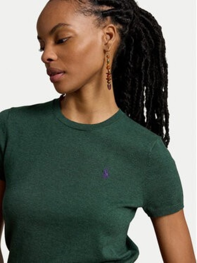 Polo Ralph Lauren T-Shirt 211971872508 Zielony Regular Fit