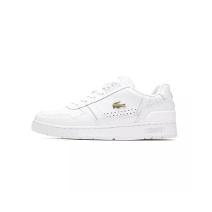 Buty Kobieta Lacoste T Clip biały