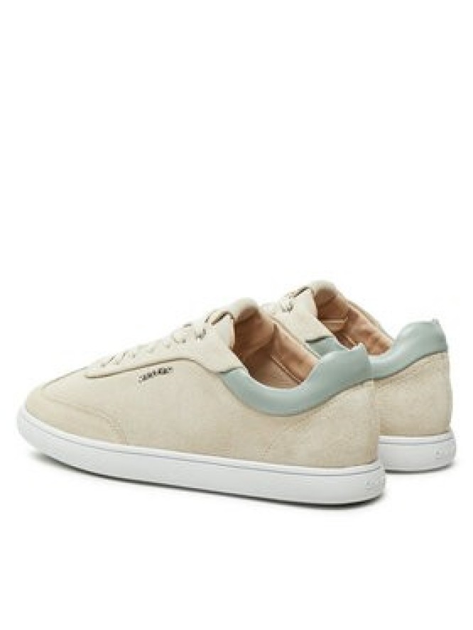Calvin Klein Sneakersy Cupsole Lace Up - Sue HW0HW02436 Beżowy